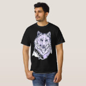 Lone Wolf Amethyst Lila T-Shirt (Vorne ganz)