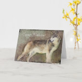Lone Wolf-BD Karte (Gelbe Blume)