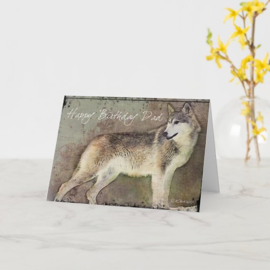 Lone Wolf-BDD Karte (Gelbe Blume)