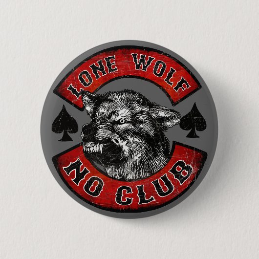 Lone Wolf Button (Vorderseite)