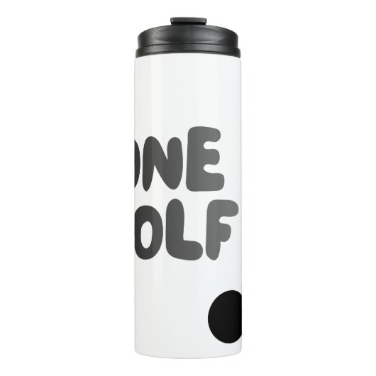 Lone Wolf Club Thermobecher Thermosbecher (Vorderseite)