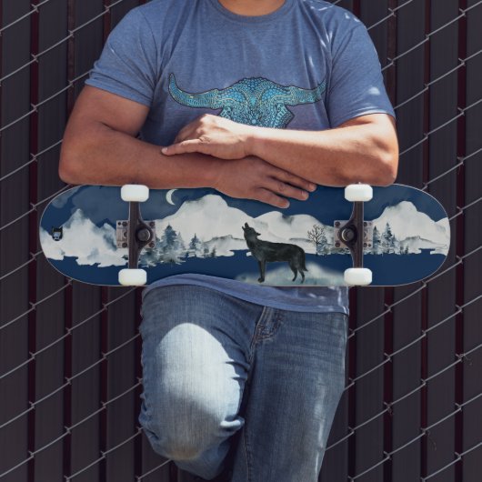 Lone Wolf D Brand Skateboard (Außenbereich 3)