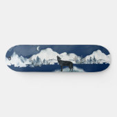 Lone Wolf D Brand Skateboard (Horizontal)