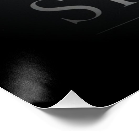 Lone Wolf Design - Bleibe kostenloses Poster (Ecke)