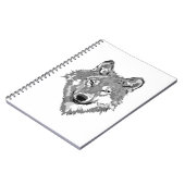 Lone Wolf Design Notizblock (Linke Seite)
