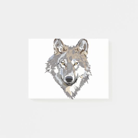 Lone Wolf Design Post-it Klebezettel (Vorderseite)