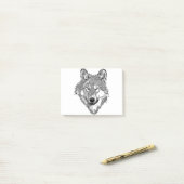 Lone Wolf Design Post-it Klebezettel (Auf Schreibtisch)