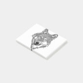 Lone Wolf Design Post-it Klebezettel (angewinkelt)