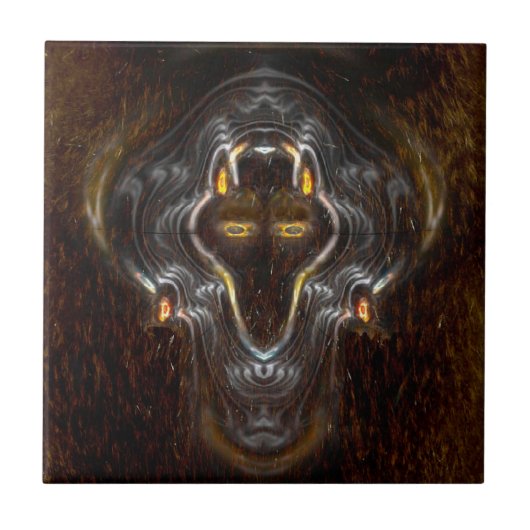 Lone Wolf Fliese (Vorderseite)