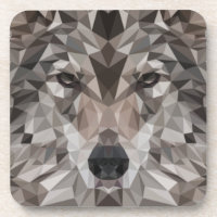 Lone Wolf Geometric Portrait