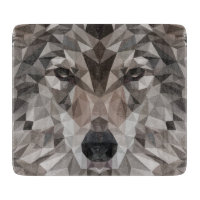 Lone Wolf Geometric Portrait