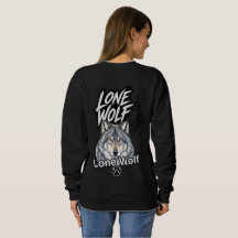 Lone Wolf Grafik-Hoodie