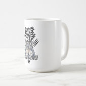 Lone Wolf Grafik-Mug Kaffeetasse (VorderseiteRechts)