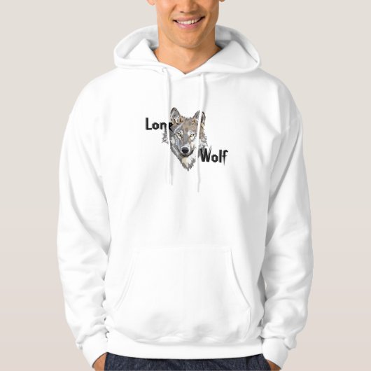 Lone Wolf Hoodie (Vorderseite)