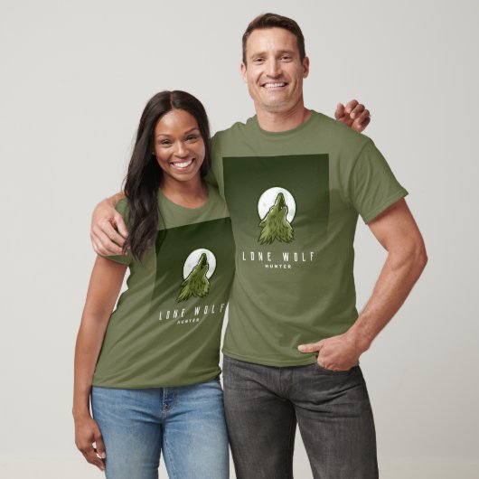 Lone Wolf Hunter T-Shirt (Unisex)