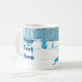 Lone Wolf im WInter Kaffeetasse (Vorderseite Links)