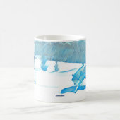 Lone Wolf im WInter Kaffeetasse (Mittel)