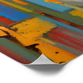 Lone Wolf in der Wildnis, Tier, Natire Poster (Ecke)