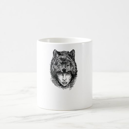 Lone Wolf Kaffeetasse (Mittel)