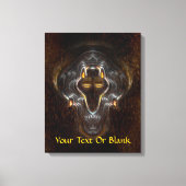 Lone Wolf Leinwanddruck (Vorderseite)