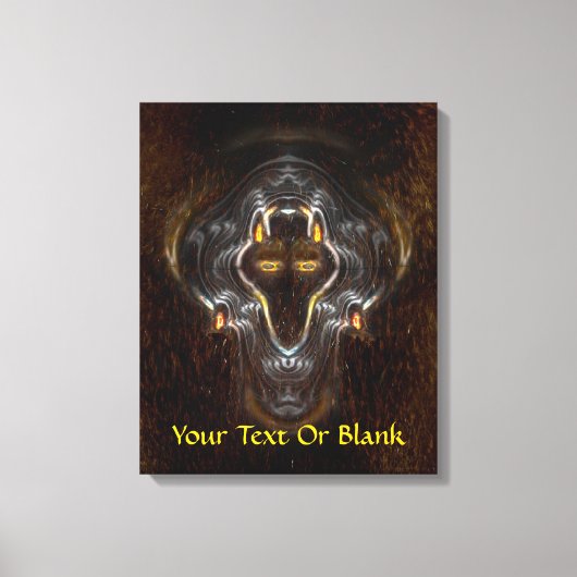 Lone Wolf Leinwanddruck (Vorderseite)