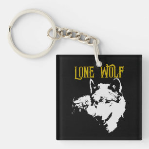 Lone Wolf Male Sigma Modern Minimalistisch Schlüsselanhänger
