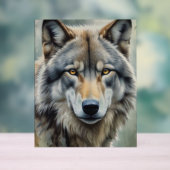 Lone Wolf Motivierend Inspiration Art Acrylschild (Neutral)