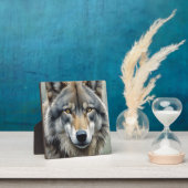 Lone Wolf Motivierend Inspiration Art Fotoplatte (InSitu)