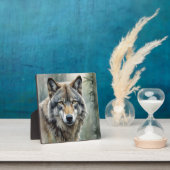 Lone Wolf Motivierend Inspiration Art Fotoplatte (InSitu)
