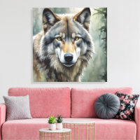 Lone Wolf Motivierend Inspiration Art