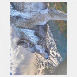 LONE WOLF OVERLORE DER FREIHEIT FLEECEDECKE