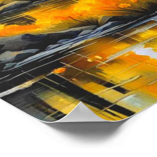 LONE WOLF POSTER (Ecke)