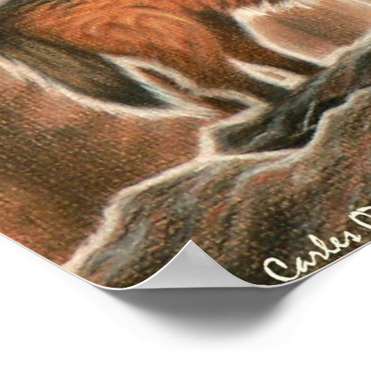 Lone Wolf Poster (Ecke)