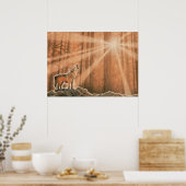 Lone Wolf Poster (Küche)
