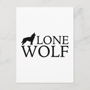 Lone Wolf Postkarte