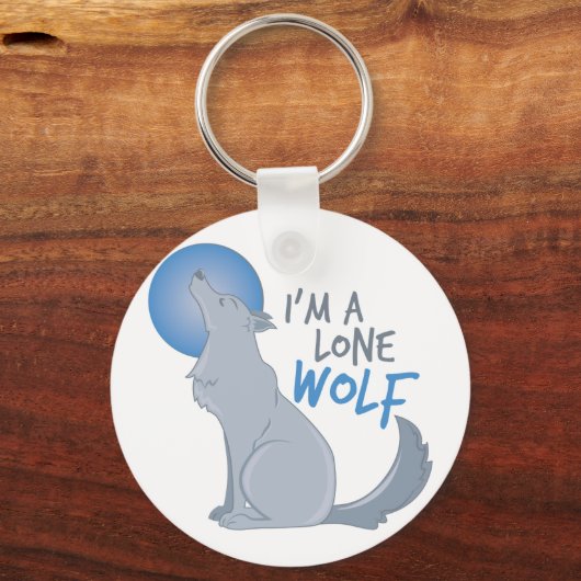 Lone Wolf Schlüsselanhänger (Vorderseite)