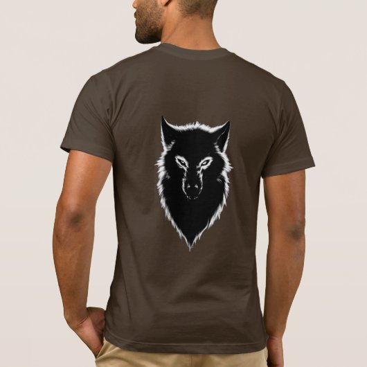 🐺 “Lone Wolf Spirit” Tee (Rückseite)