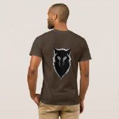 🐺 “Lone Wolf Spirit” Tee (Schwarz voll)