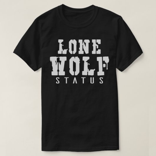 Lone Wolf Status Funny Introvert Pullover (Design vorne)