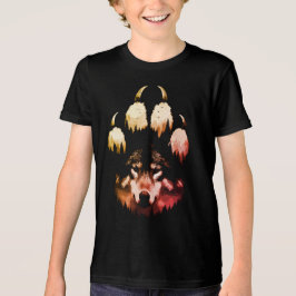 Lone Wolf. Wildes Soul Tri-Blend Shirt