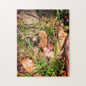 Lone Yellow Morel Puzzle (Vertikal)