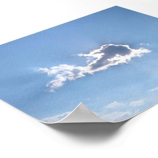 LoneCloud Poster (Ecke)