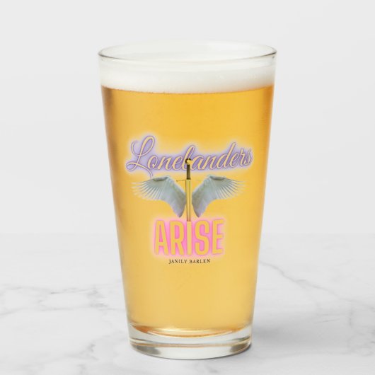 Lonelanders erscheint - Glass Tumbler (Vorne (Gefüllt))