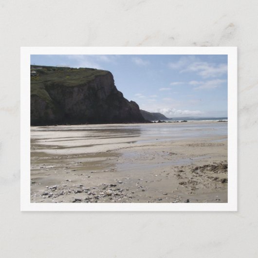 Lonely Beach Postkarte (Vorderseite)