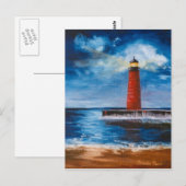 Lonely Beacon Postcard Postkarte (Vorne/Hinten)