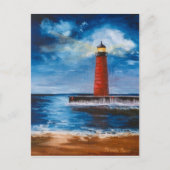 Lonely Beacon Postcard Postkarte (Vorderseite)