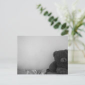 Lonely Bear postcard Postkarte (Stehend Vorderseite)