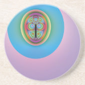 Lonely Blue Getränkeuntersetzer (Vorne)