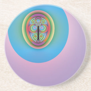 Lonely Blue Getränkeuntersetzer