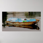 Lonely Boat Poster (Vorne)
